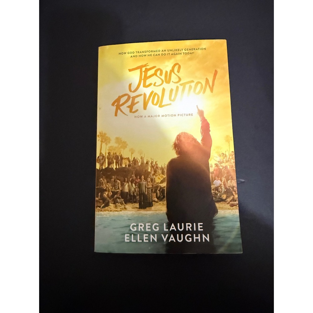 Jesus Revolution Greg Laurie Ellen Vaughn Movie Edition Paperback 9780801095009